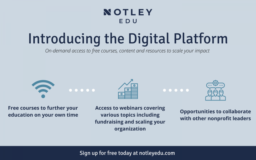 NotleyEDU has launched a free digital platform with educational courses