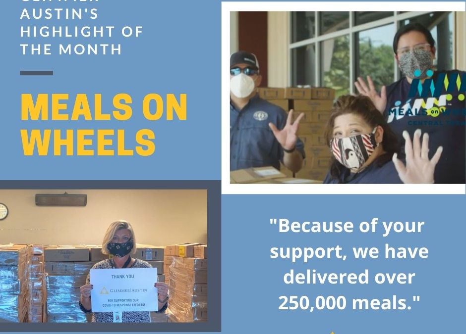Meals on Wheels has gone above and beyond to care for homebound elders in Central Texas