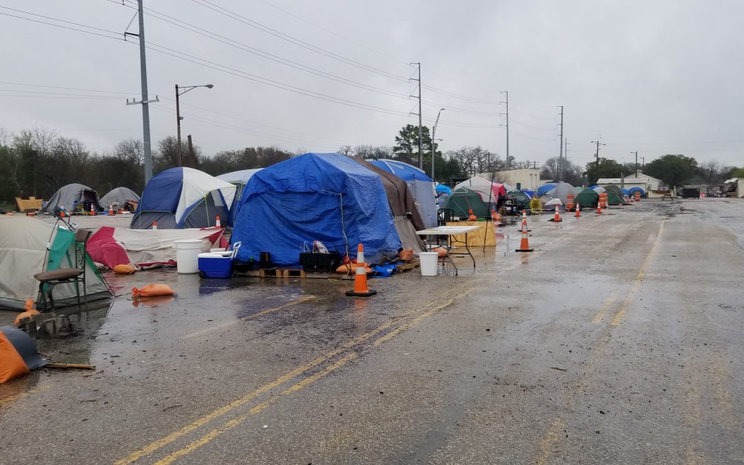 Homeless Camp @ 183 update