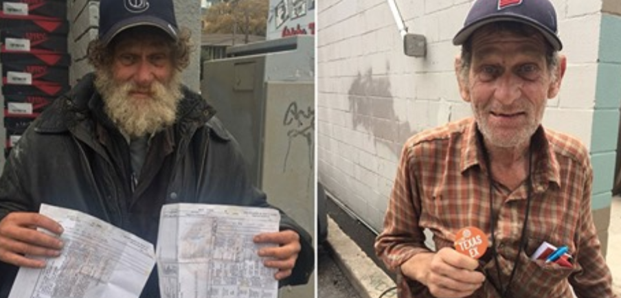 After 35 years, homeless man readmitted to UT Austin to finish degree