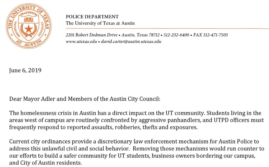 Police push back against panhandling, public camping changes in Austin